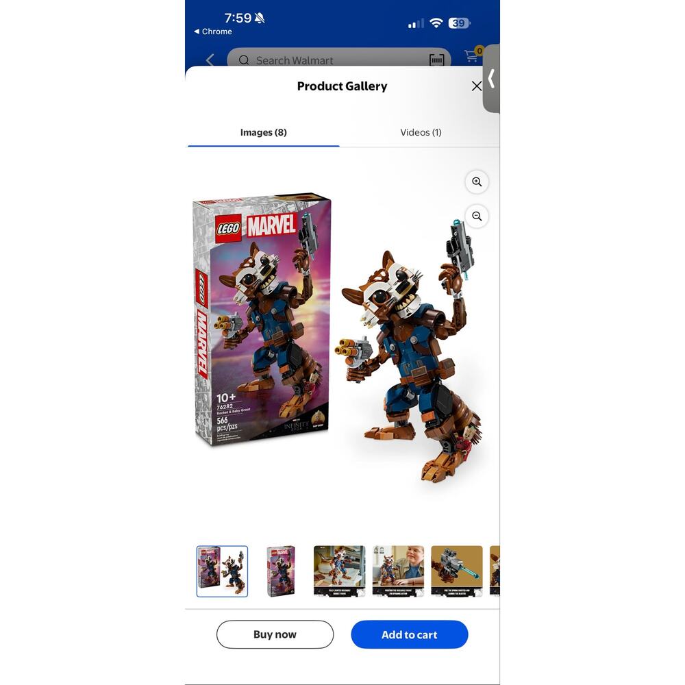 LEGO Marvel Rocket & Baby Groot